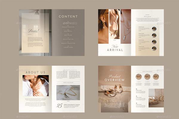 Product Catalogue Printable Template Download