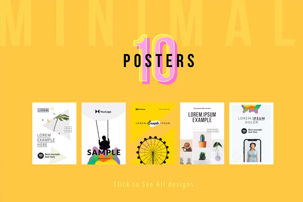 Product Posters Pack Template