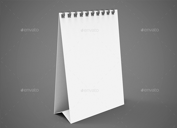 Desktop Calendar Mockup