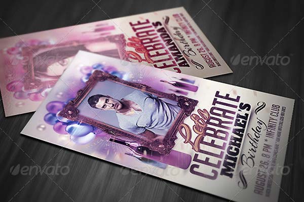 Professional Birthday Party Flyer Designs