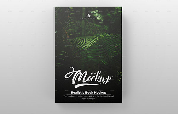 Professional Book Cover Mockup