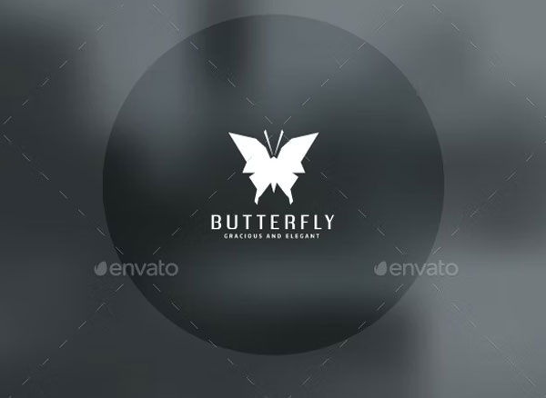 Professional Butterfly Logo