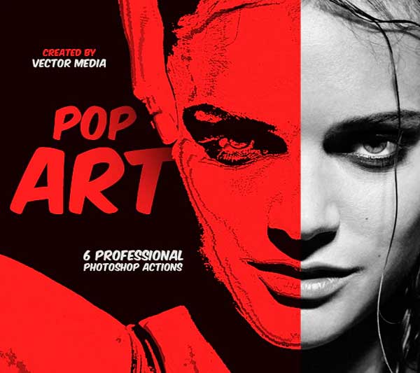 Professional Pop Art - Photoshop Actions