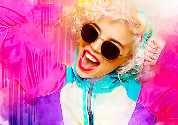 Professional Watercolor Ink Photoshop Action