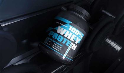 Protein Jar Mockup Photoshop Template