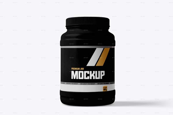 Protein Sample Jar Mockups
