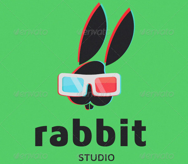 Rabbit Studio Logo Template