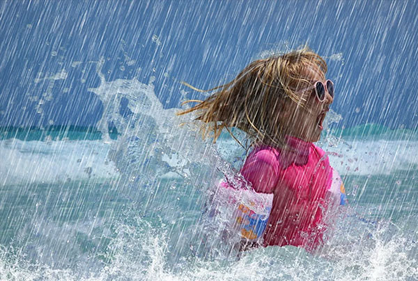 Rain Photoshop Action