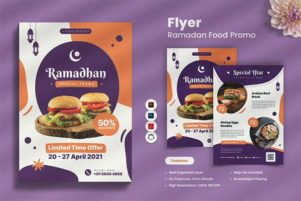 Ramadan Food Promo Flyer