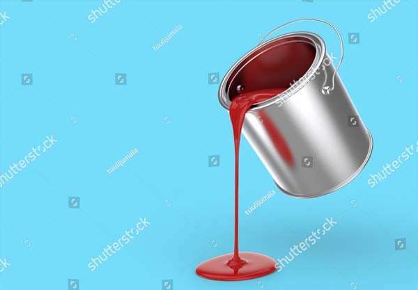 Realistic Bucket Mockup PSD Download