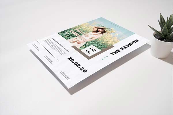 Realistic Contest Flyer Templates