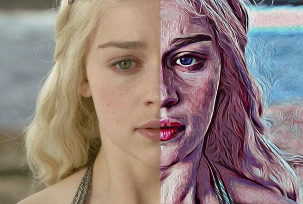 Realistic Digital Painting Effect Photoshop Action