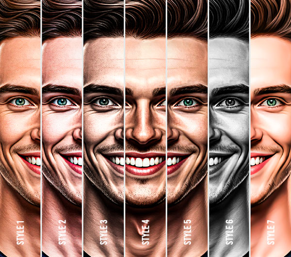 Realistic HDR Effects Photoshop Actions