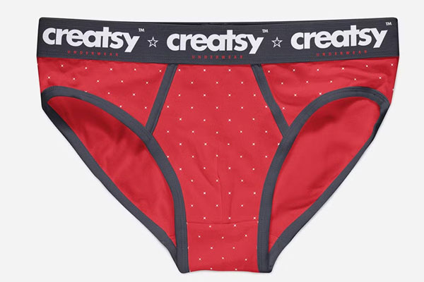 Realistic Men Briefs Mockup Set