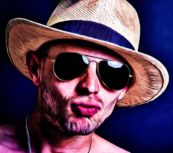 Realistic Oil Paint Photoshop Action