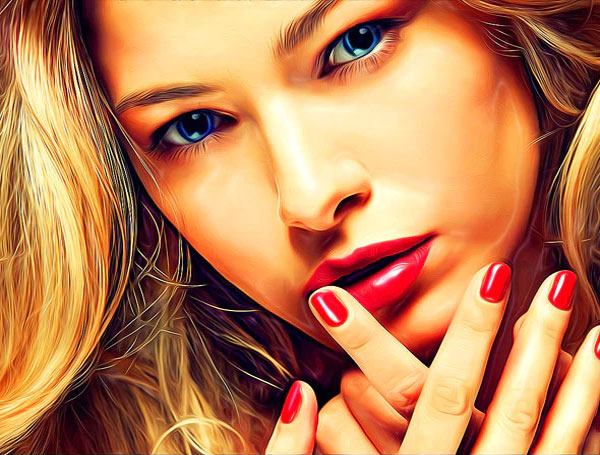 Realistic Old Oil Paint Photoshop Actions