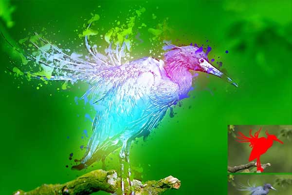 Realistic Painting Photoshop Action Bundle