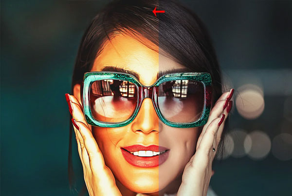 Realistic Painting Photoshop Action Template