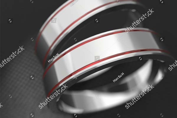 Realistic Ring Mockups PSD Download