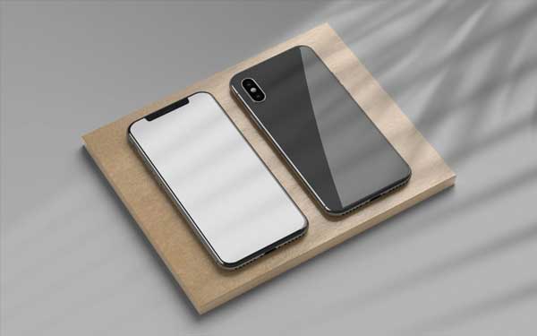 Realistic Smartphones Mockup Free Psd