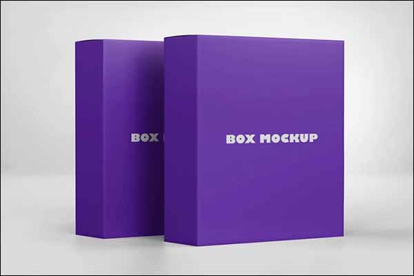 Realistic Software Box PSD Mockups