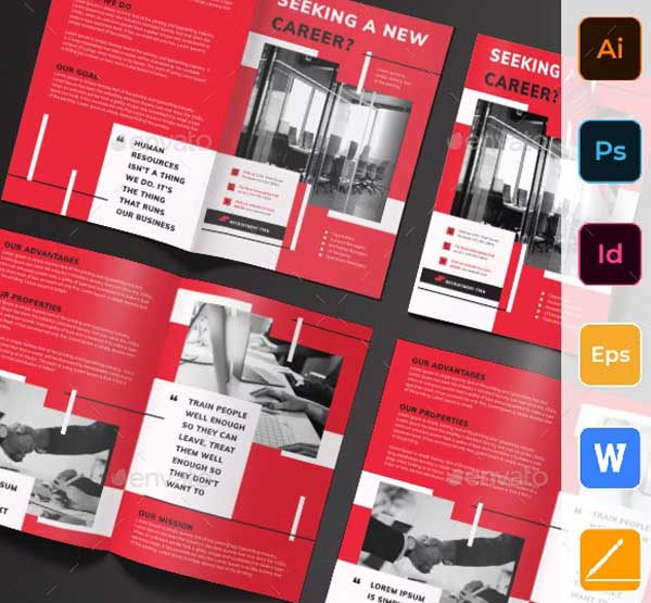 Recruitment Firm Bifold Brochure