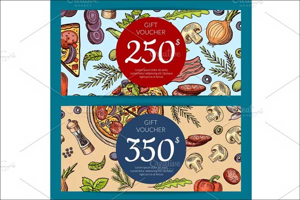 Restaurant Giftcard Templates