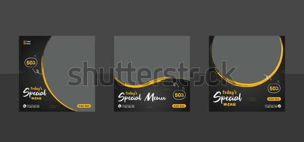 Restaurant Fast Food Social Template