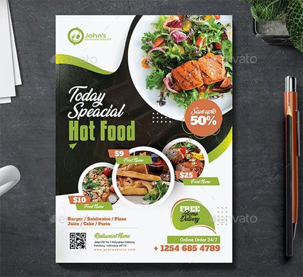 Restaurant Flyer Template