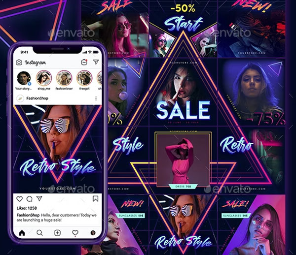 Retro Instagram Puzzle