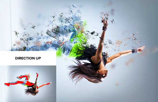 Ripple Dispersion Photoshop Action