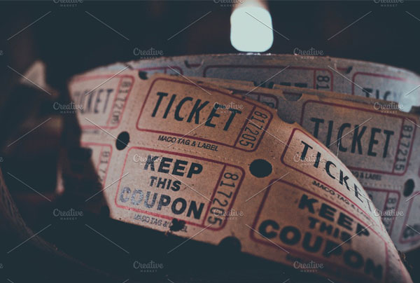 Roll of Coupons Template