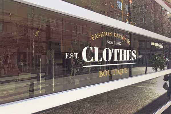 Rows of Glass Logo Mockup