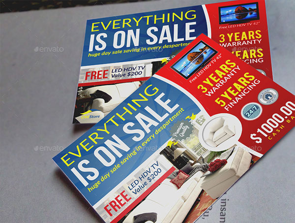 Sale Market Plan Flyer Template