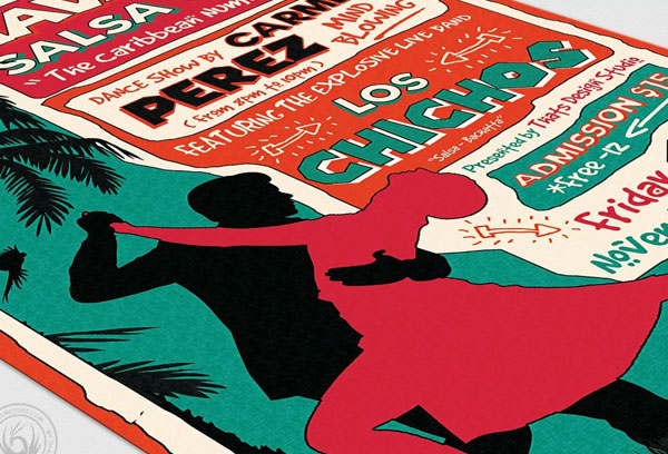 Salsa Flyer Templates Free Word