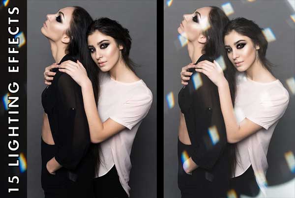 Sample Lighting Effect Overlays