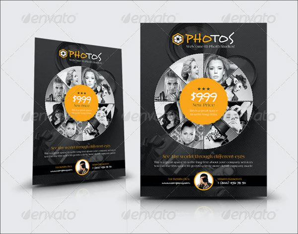 Sample Photography Flyer Templates