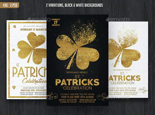 Sample St. Patricks Day Flyer