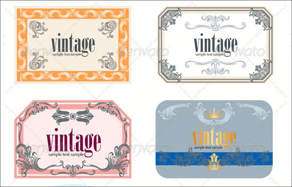 Wine Labels Design Template