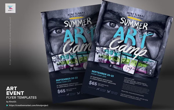 Sample Artist Event Flyer Templates