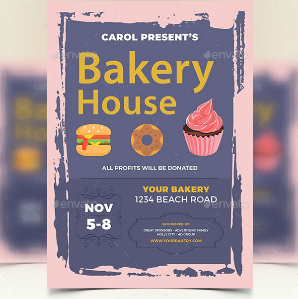 Sample Bakery Sale Flyer