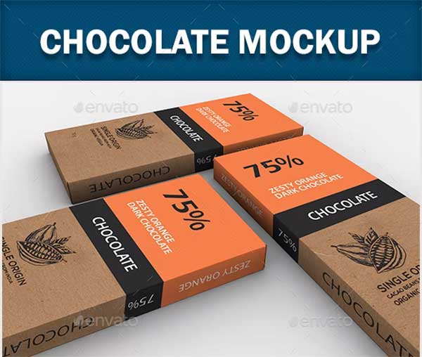 Sample Chocolate Mockup