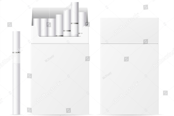 Sample Cigarette Pack Mockup Premium Template