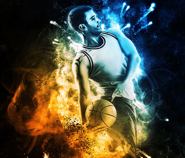 Sample Epic Game Photoshop Action