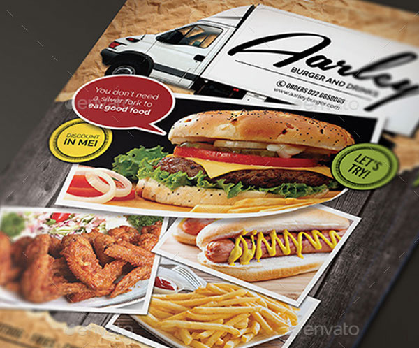 Sample Food Truck Menu Templates Download