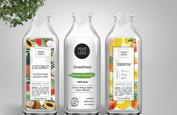 Sample Juice Bottle Label Templates