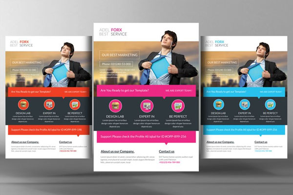 Sample Marketing Plan Flyer Template