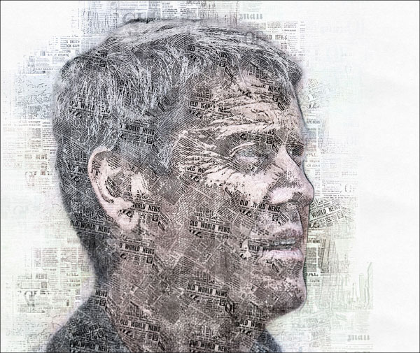 Sample Newspaper Art Photoshop Action