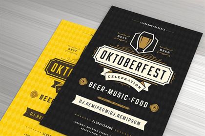 Sample Oktoberfest Flyer Template