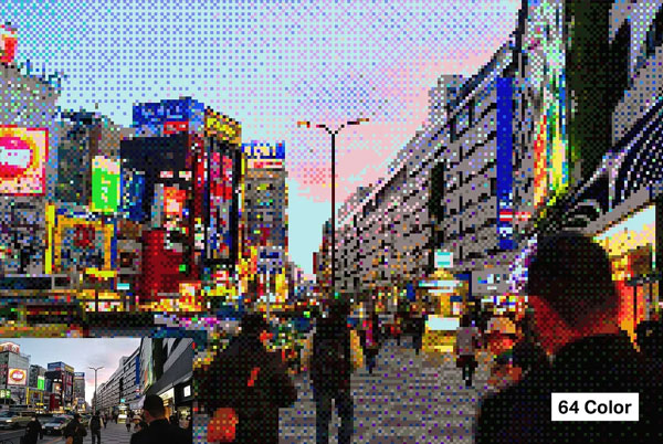 Sample Pixel Art Photoshop Actions